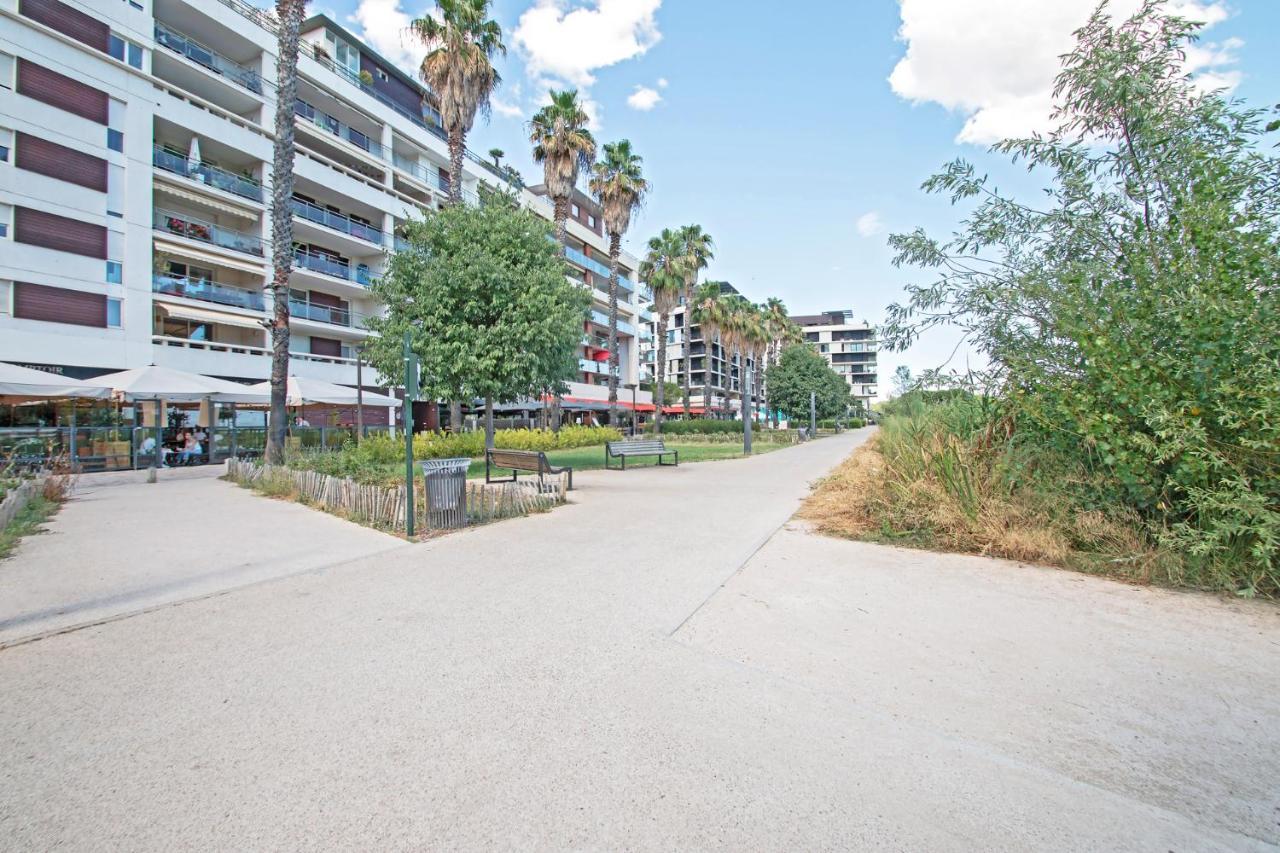 Apartamento Superbe Appt Port Marianne, Parking Prive, 4 Personnes Montpellier Exterior foto